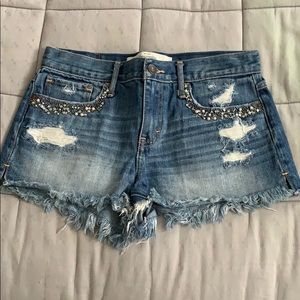 Abercrombie and Fitch Jean Shorts